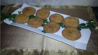 Boulettes de poulet panés كروكيت الدجاج المخبوز [upl. by Noyr]