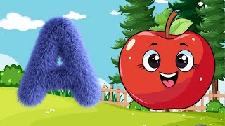 A Apple Song  Inspired By ABC song Gracies Corner  Nursery Rhymes  Kids Songs [upl. by Divadnahtanoj]