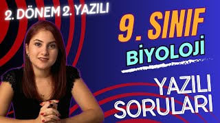 9 SINIF BİYOLOJİ 2 DÖNEM 2 YAZILIYA HAZIRLIK  PDF [upl. by Humo949]