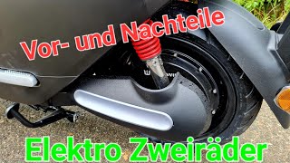 Vor und Nachteile von ElektroRoller und Motorräder Zero Horwin Inoa Ovaobike usw [upl. by Sakram]