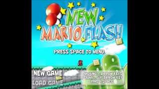 NEW MARIO FLASH World X2 Music ExcerptExtended [upl. by Odilo]