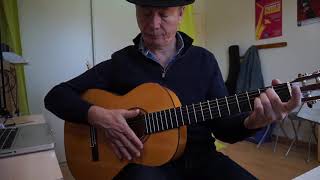 Cours de guitare  Jouer un rythme syncopé Compas Latino [upl. by Dreda]