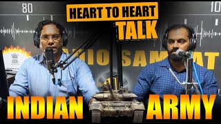 Heart To Heart Talk DFR Bhaskar Dubey  INDIAN ARMY POADCAST  RADIO SAMRAT [upl. by Gurango]