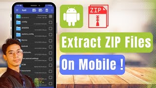 How to Extract ZIP Files on Mobile [upl. by Cohlette925]