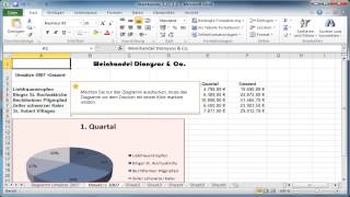 In Excel ein Diagramm drucken [upl. by Yard100]