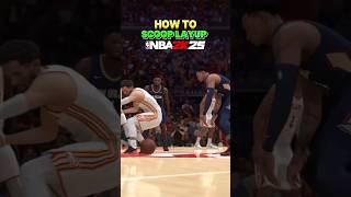 ADVANCED LAYUP TUTORIAL HOW TO DO THE SCOOP LAYUP ON NBA 2K25 nba2k nba2k25 2k25 [upl. by Milo466]