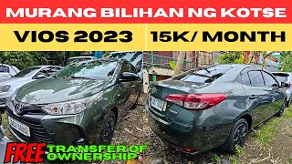 BILIHAN NG MURANG TOYOTA VIOS UP TO 50 OFF  CHEAPEST REPO CARS 2024 [upl. by Sanoj]