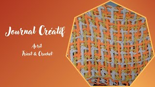 Journal Créatif 32  Avril tricot amp crochet [upl. by Laerdna759]