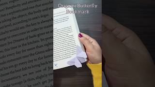 Quick Origami Butterfly Bookmark Easy Steps for a Creative Touch 🦋✨ origami [upl. by Fennelly]