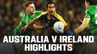 AFL  Australia v Ireland International Rules Highlights 2015 [upl. by Averat]