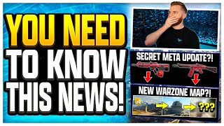 MASSIVE WARZONE LEAKS  SECRET META CHANGES Warzones New Map  The Best Weapons For Warzone 20 [upl. by Herstein582]