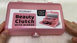 Caboodles Dupe Review  What fits inside Precision Beauty Case [upl. by Aynekal]