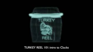 How to call Turkeys Clucks and intro to the Turkey Reel [upl. by Anahsahs231]