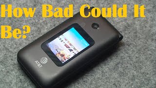 Free ATampTAlcatel 4G quotSmartquot Flip Phone  How Bad Could It Be [upl. by See]