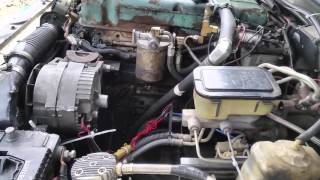 1994 c3500 435t detroit diesel silver series swap [upl. by Edlihtam]