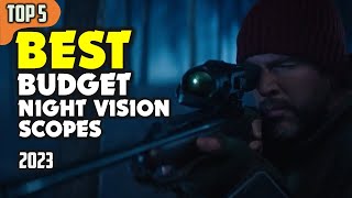 Best Budget Night Vision Scope 2023 ☑️ TOP 5 Best [upl. by Adnamas]