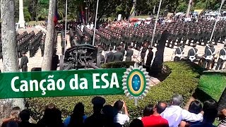 Canção da Escola de Sargentos das Armas  EsSA com legenda [upl. by Alister]