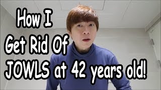 Korean Routine How I Get Rid of Jowls At 42 Years Old [upl. by Wertz]