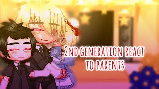 HP 2nd generation react to their parents  HP angst  multiship [upl. by Ynohtn]