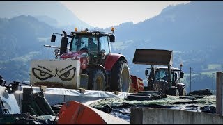 Ensilage de maïs 2018 à la ferme du comté [upl. by Alaek521]