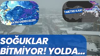 1 METRE KAR GELİYOR YİNE SOĞUK HAVA YOLDA [upl. by Lubbock522]