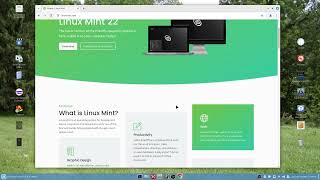 Linux Mint Full Webpage Screenshot [upl. by Anaeda]