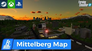 Mittelberg Map  LS22 Mod Vorstellung  German [upl. by Fabe]