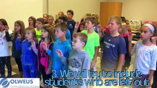 Olweus Bullying Prevention Pledge in Elkhorn [upl. by Yup]