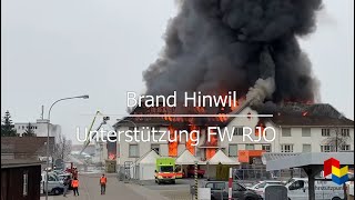 Grossbrand Traktorenfabrik Hinwil [upl. by Gnad]