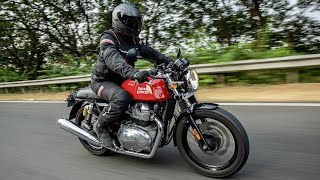 2021 Royal Enfield Continental GT 650  Detailed Ride Review [upl. by Notsnorb157]