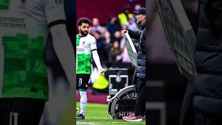 Mo Salah Vs Klopp 💔 [upl. by Elma]