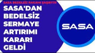 TEMETTÜ VERMEYECEĞİZ BU ORANDA BEDELSİZ YAPACAĞIZ DEDİLER REEDER VE SASA HİSSEDARLARI İZLESİNLER🚀 [upl. by Gyatt403]