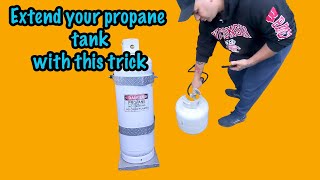 How to extend your 100lb propane tank [upl. by Didier550]