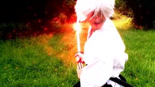 Getsuga Tenshou  Hollow IchigoZangetsu  REAL LIFE Bleach [upl. by Acceber]