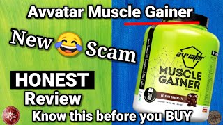 Avvatar Muscle Mass Gainer HONEST review  with LAB TEST [upl. by Melborn]