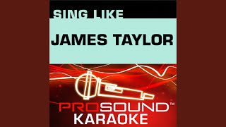 Handy Man Karaoke Instrumental Track In the Style of James Taylor [upl. by Freedman214]