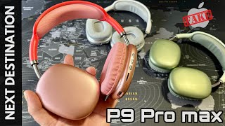 ND Next Destination  P9 Pro Max Apple AirPods Max Clones [upl. by Ibbor]