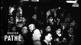 Patriarch Athenagoras Enthroned As Head Of Greek Orthodox Church 1949 [upl. by Nomolos]