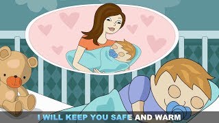 Lullabies  Bedtime Music for Babies to Sleep  Lullaby Songs by EFlashApps [upl. by Hakaber]