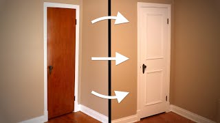 How to update an old interior door [upl. by Murtagh]