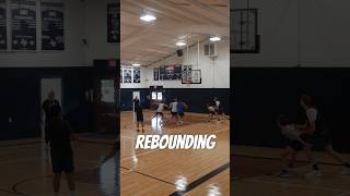 Rebounding Box Out Drill basketball basketballdrills [upl. by Nahttam]