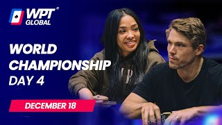 🔴 40000000 WPT World Championship  Day 4 with Alex Foxen Princess Love [upl. by Anolahs639]