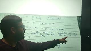 Convergence sequence  uniqueness of limit of sequence  real analysis sem 3 jammu university [upl. by Gothart]