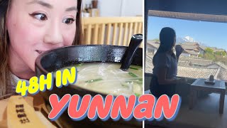 48 HOURS in YUNNAN China Kunming and Lijiang  Must see and eat [upl. by Telrahc]