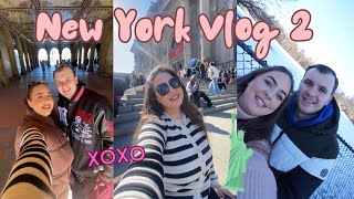 NEW YORK VLOG 2🍎🗽Mini New York vlog Visiting the GOSSIP GIRL LOCATIONS [upl. by Nonnad]