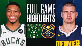 BUCKS at NUGGETS  FULL GAME HIGHLIGHTS  January 29 2024 [upl. by Weissman95]