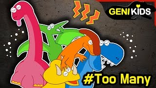 DINOSAURS and Men Dinosaurs Coexisted NO Way When did dinosaurs live ★Genikids [upl. by Enisamoht213]