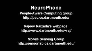 NeuroPhone Brain to Mobile Phone Interface [upl. by Nibas]