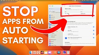 How to Stop Apps from Auto Starting on Mac Disable App Launch on Startup [upl. by Cornall]