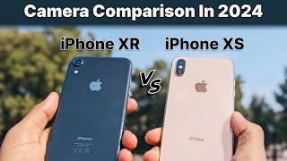 iPhone XS VS iPhone XR Camera Comparison in 2024🔥 Detailed Camera Test in Hindi ⚡️ [upl. by Anaili]